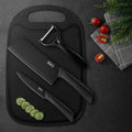 4Pcs-set Kitchen Knfie Professional Kitchen Knives Fruit Meat Cutting Knives Kitchen Utility Chopper Knife Chopping Board