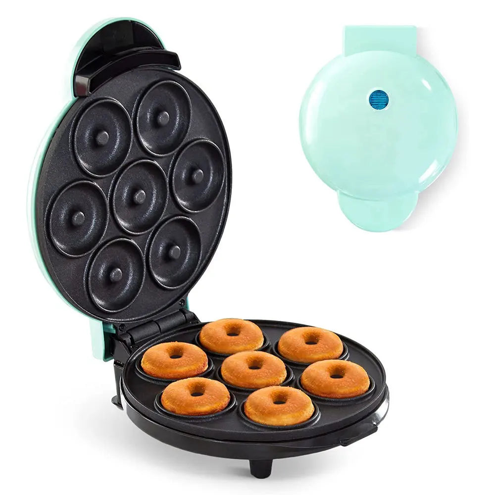 7-hole Donut Machine, Cake Breakfast Machine, European Standard 220V, American Standard 110V Mini Baking Machine